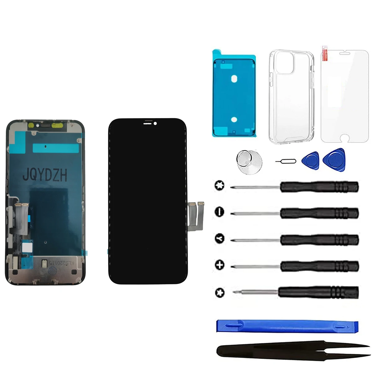 

Сенсорный экран JQYDZH для iphone 11, iphone11, A2111, A2223, A2221, дигитайзер, ЖК-дисплей в сборе, стекло с бесплатными инструментами