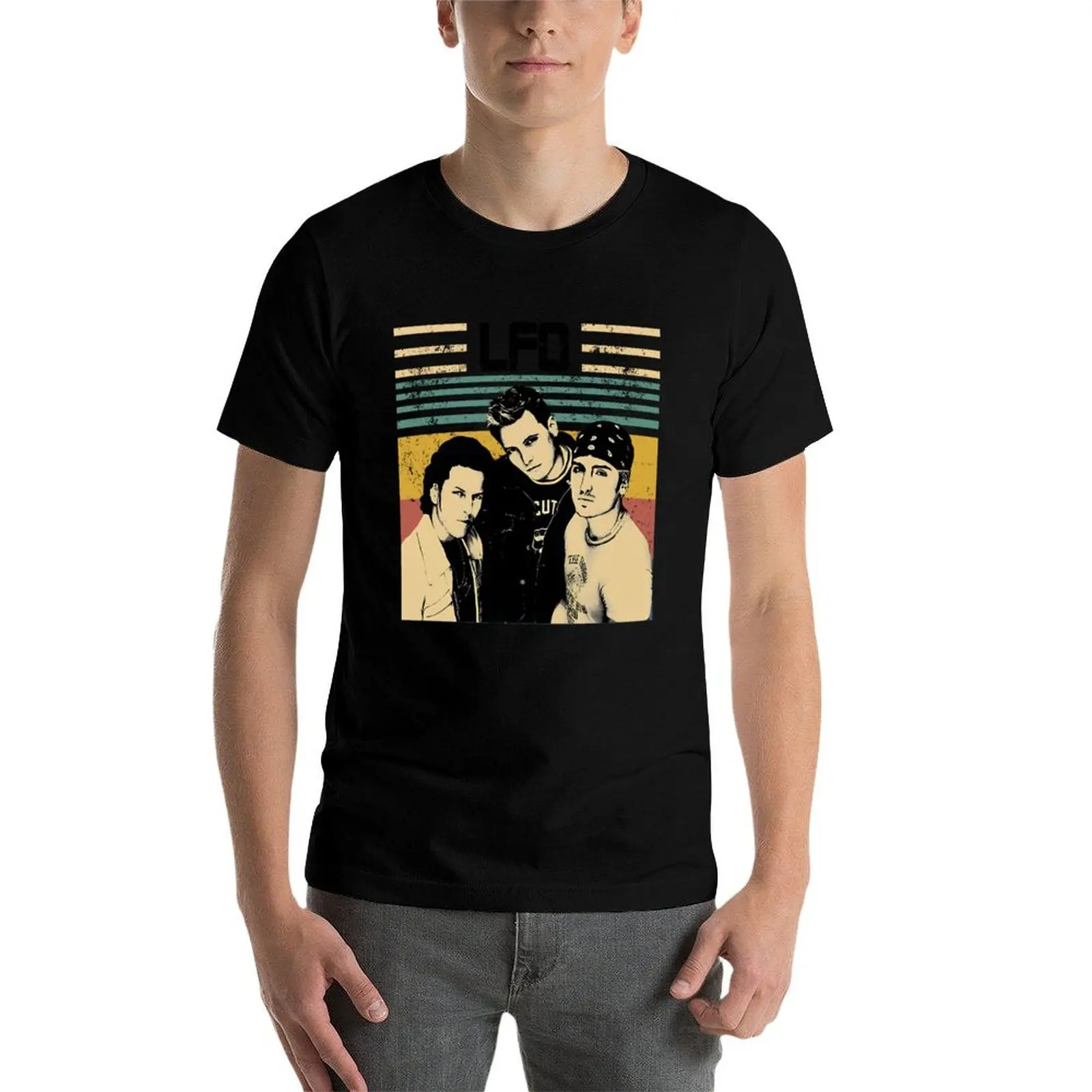 Футболка LFO рубашка Lfo винтажная в стиле ретро музыкальная подарочная для вас и