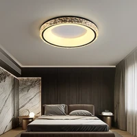 modern led ceiling lights bedroom dining living room loft simple concave round lamps interior lighting decor fixture chandelier
