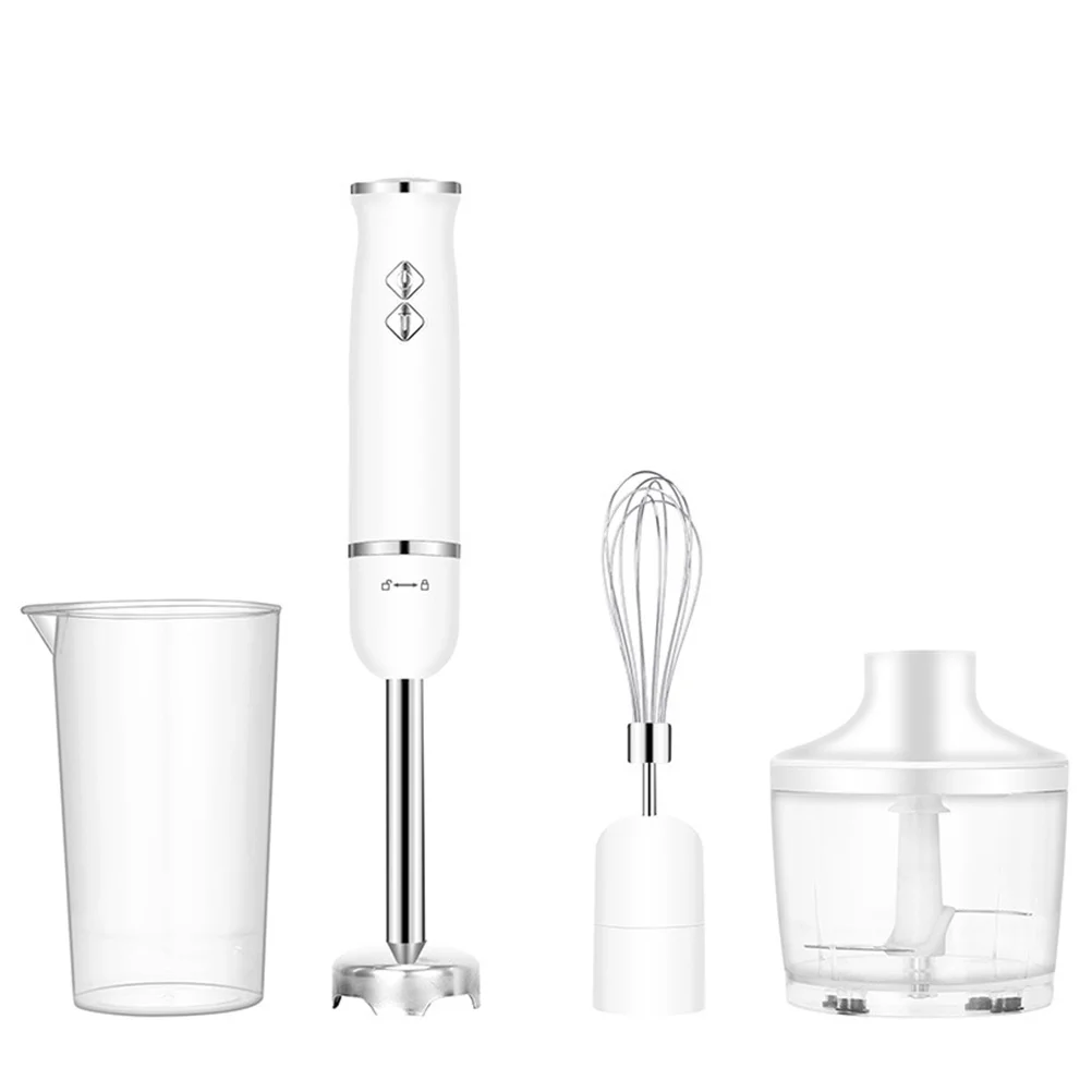 

1 Set of Meat Grinder Mincing Tool Effortless Garlic Chopper (Plug, White)