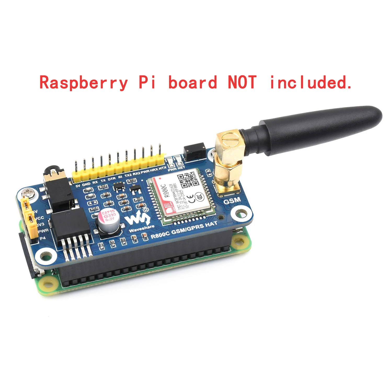 Плата расширения сети 2G GSM GPRS для RPI Raspberry Pi Zero 2 W 3 Model B 3B 4 5 аксессуары комплект