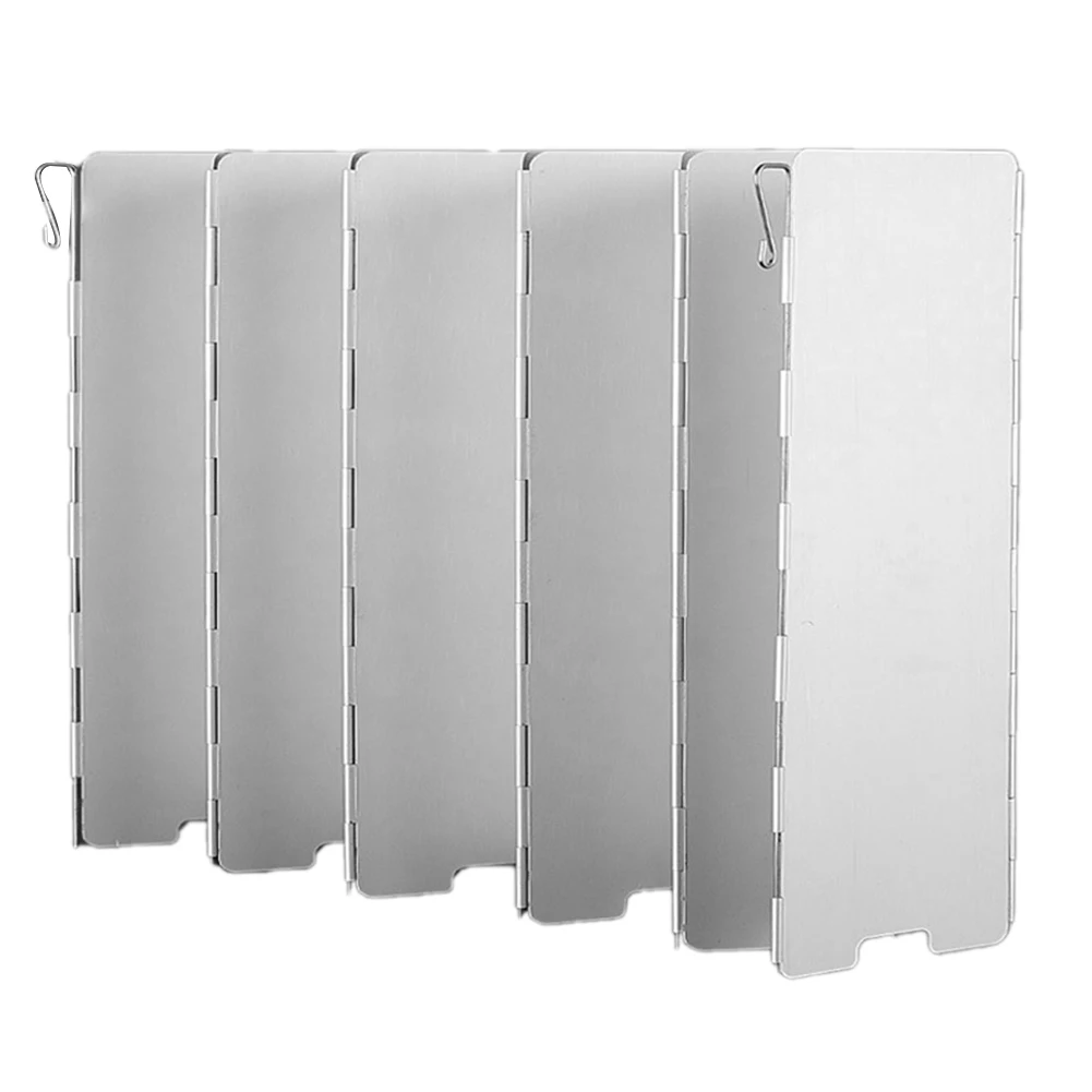 

Складной ветрозащитный экран для кемпинга, 16 тарелок, ветрозащитная панель для горелки, кемпинга, пикника, приготовления пищи