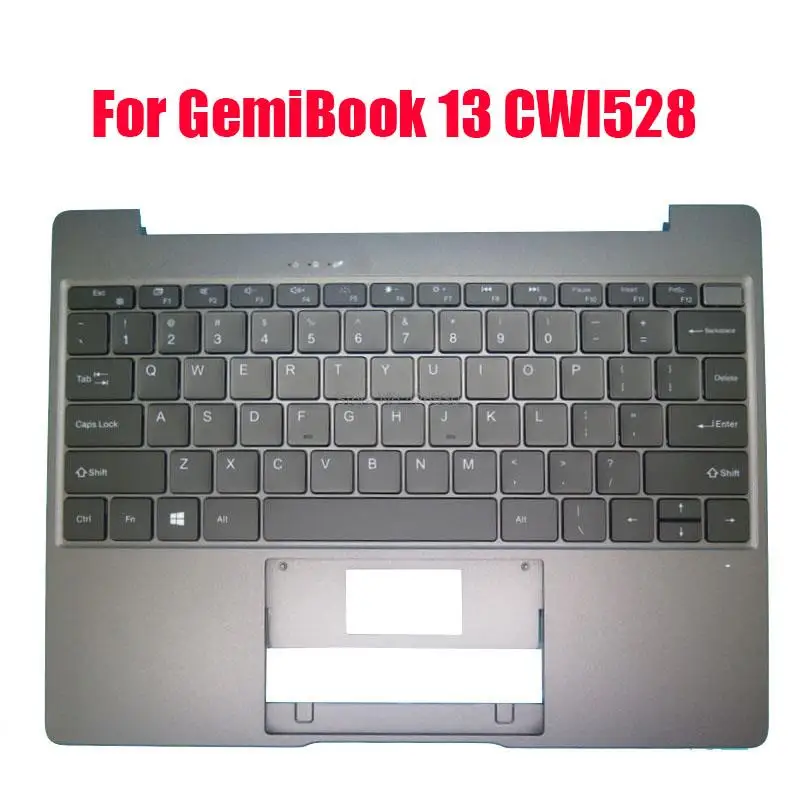 Laptop Palmrest For Chuwi For GemiBook 13 CWI528 MB2757001 PRIDE-K3918 gray with backlit English US keyboard upper case new