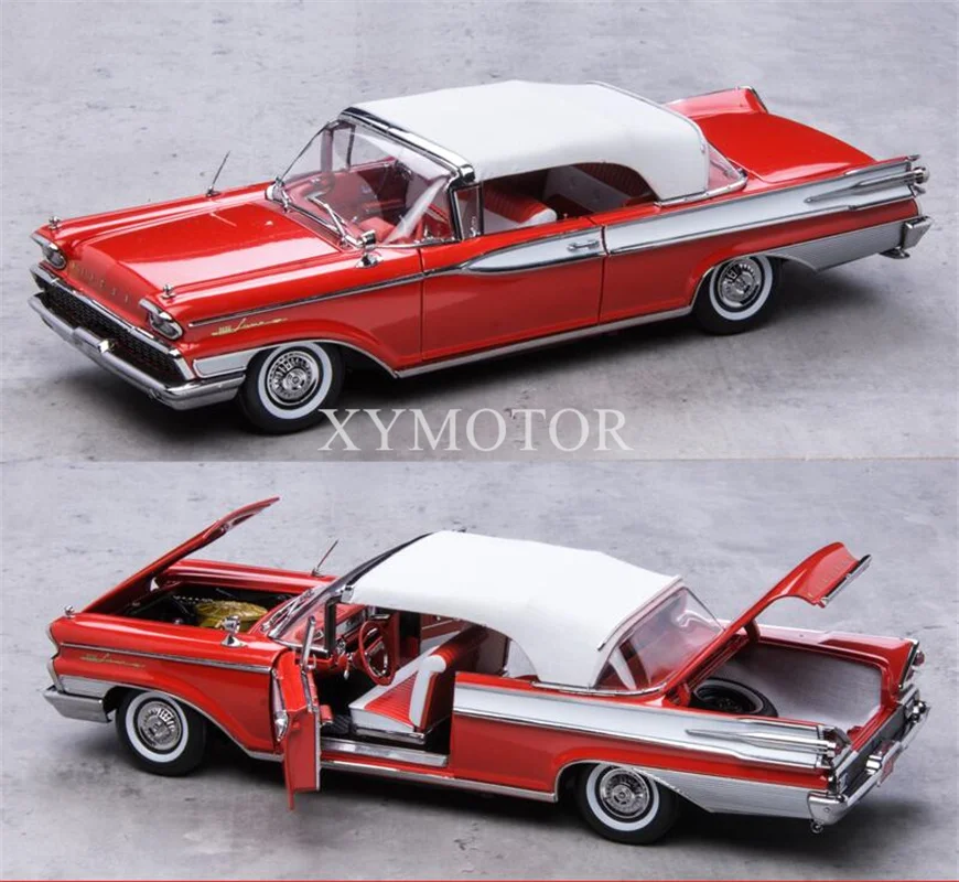 

SunStar 1/18 для Mercury Park lane, закрытая трансформер 1959, литые модели автомобилей, игрушки, хобби, подарки, демонстрационные украшения, коллекция