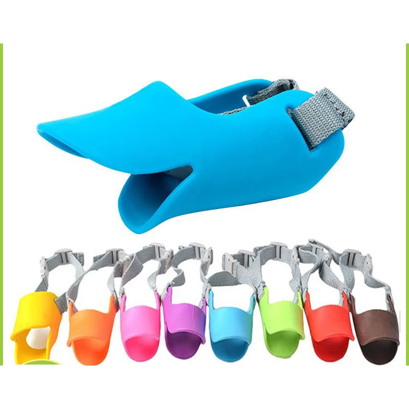 

Dog Muzzle Silicone Duck Muzzle Mask for Pet Dogs Anti Bite Stop Barking Small Large Dog Mouth Muzzles Pet Dog Accessories