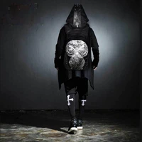 backpack women designer backpack backpack with hoodie new hat backpack 3d owl pu bag animal waterproof laptop male fashion