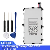 replacement battery t4000e for samsung galaxy tab3 7 0 t210 t211 t2105 t217a t4000c t4000u tablet battery 4000mah