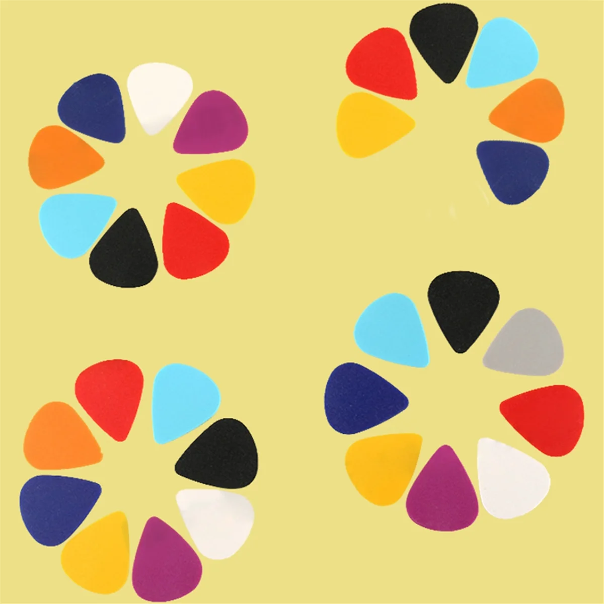 B 30 шт. медиаторы для гитары из целлулоида 0 46 71 96 мм красочные удобные на ощупь