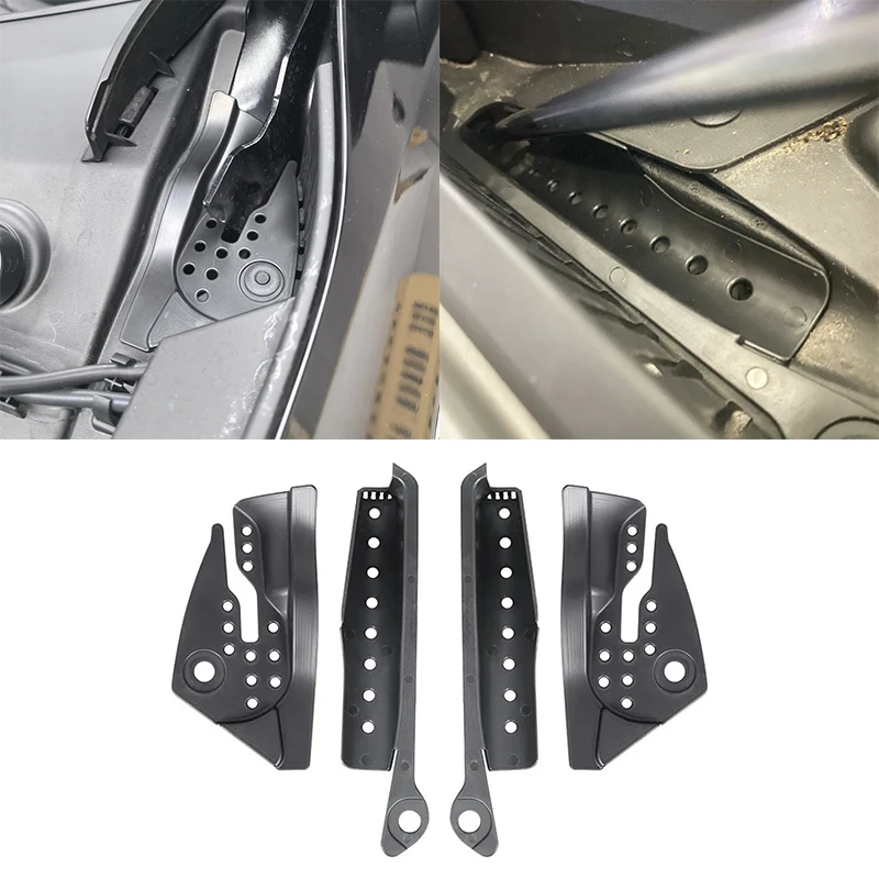 

ABS автомобильный капот, протирка, защита от листьев, мусора, блокировка стеклоочистителя, сливной слот, декоративная панель для Volvo XC60 2018-2025, автомобильные аксессуары