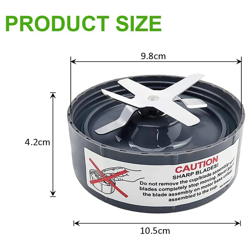 Лезвие экстрактора подходит для Nutribullet 600W / Pro 900W серии лезвий блендера