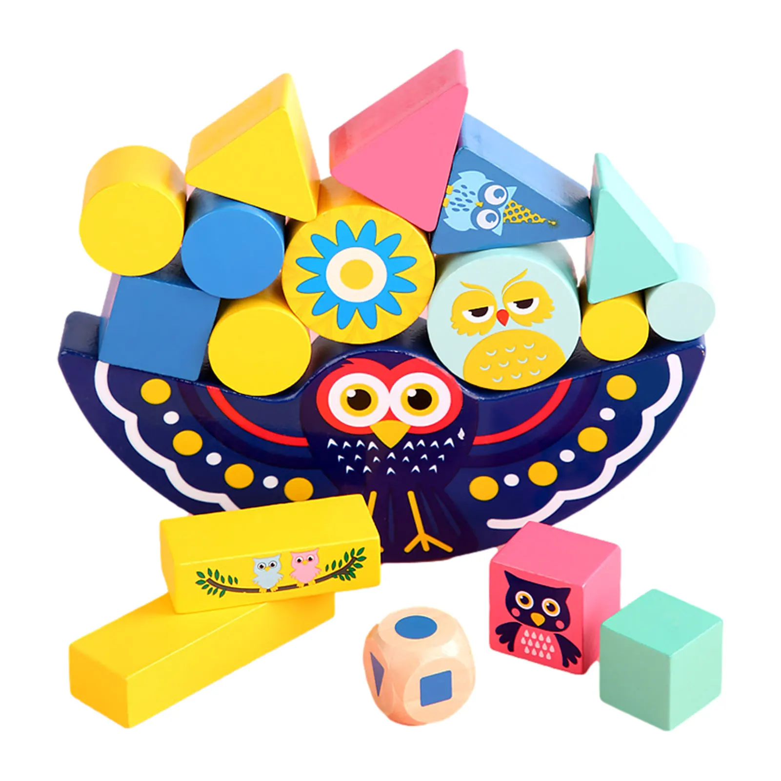 

Детский конструктор-лодка монтессор, милые развивающие строительные блоки для детей