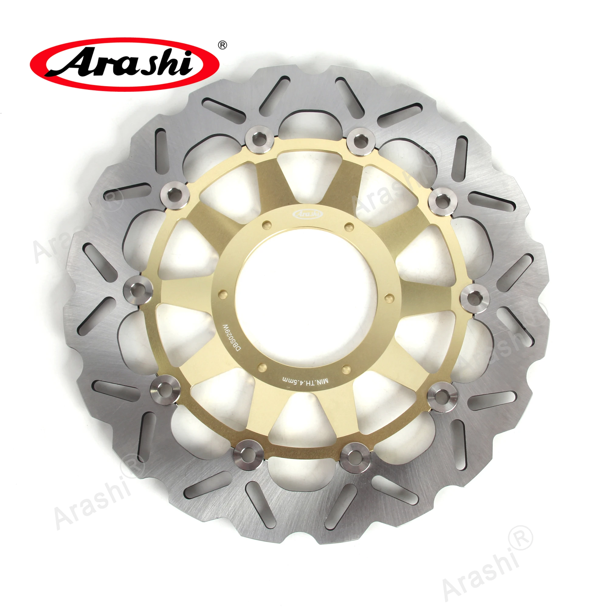 Arashi 1 комплект для HONDA VTR SP1 RC51 1000 2000 2001 2002 2003 2004 CNC плавающий передний тормозной диск