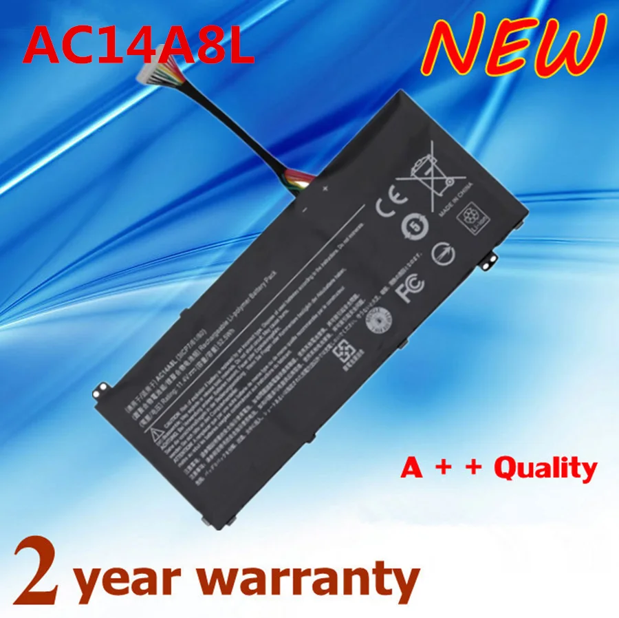AC14A8L Аккумулятор для ноутбука ACER V15 Nitro серии VN7-571 VN7-571G VN7-591 VN7-591G VN7-791 VN7-791G VN7-591G-74SK