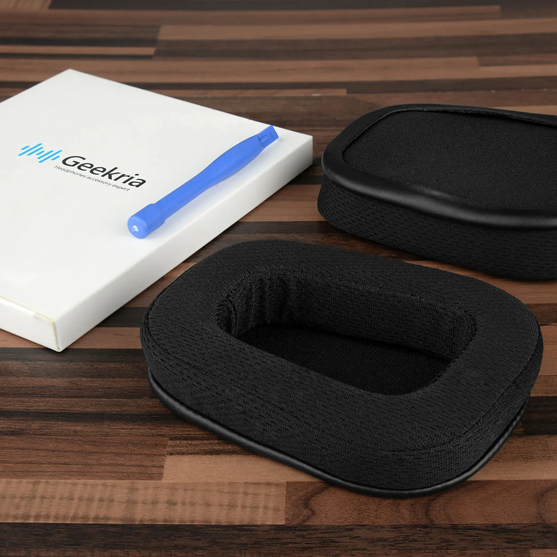 Сменные амбушюры Geekria QuickFit из сетчатой ткани для наушников Logitech G533 G633 G635 G933 G9335