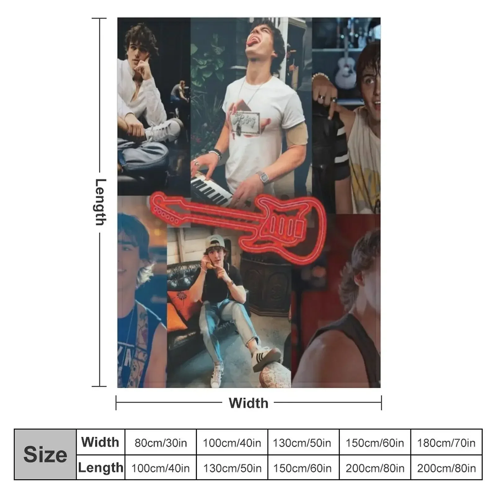 Одеяло для младенцев с изображением колледжа Чарли Gillespie из JATP декоративное