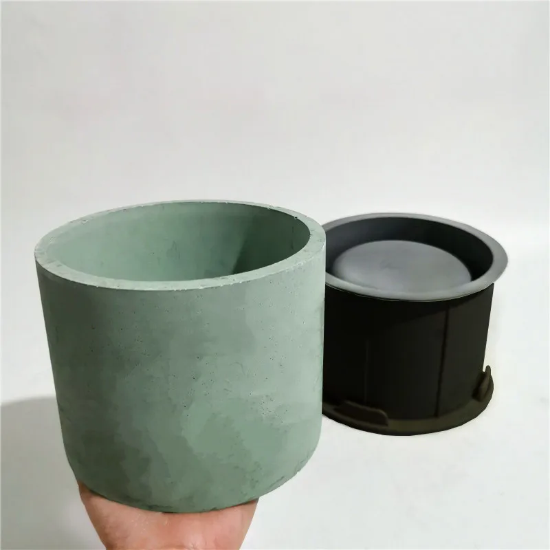Силиконовые формы для горшков Terrazzo большие контейнеры бетонных цементов и