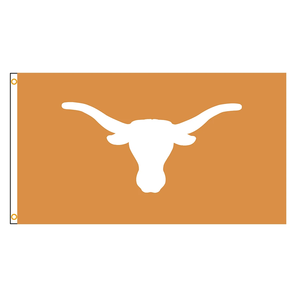 

90x150cm Don't Mess With Texas Flag Polyester Printed Horns Home or Outdoor For Decoration