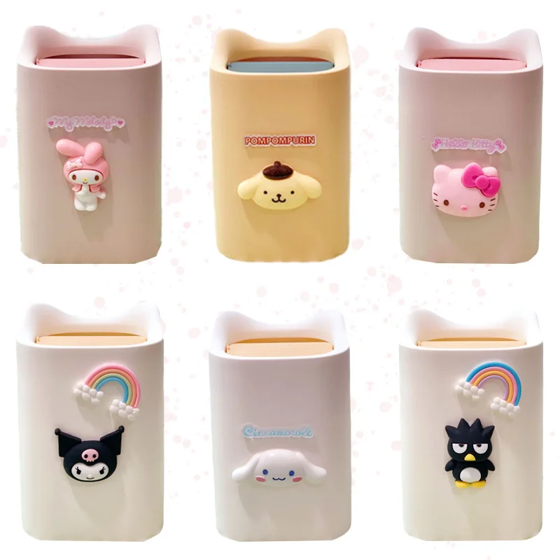 Кукла для собак из аниме Melody Cinnamoroll Kuromi Purin милая настольная раскладная корзина
