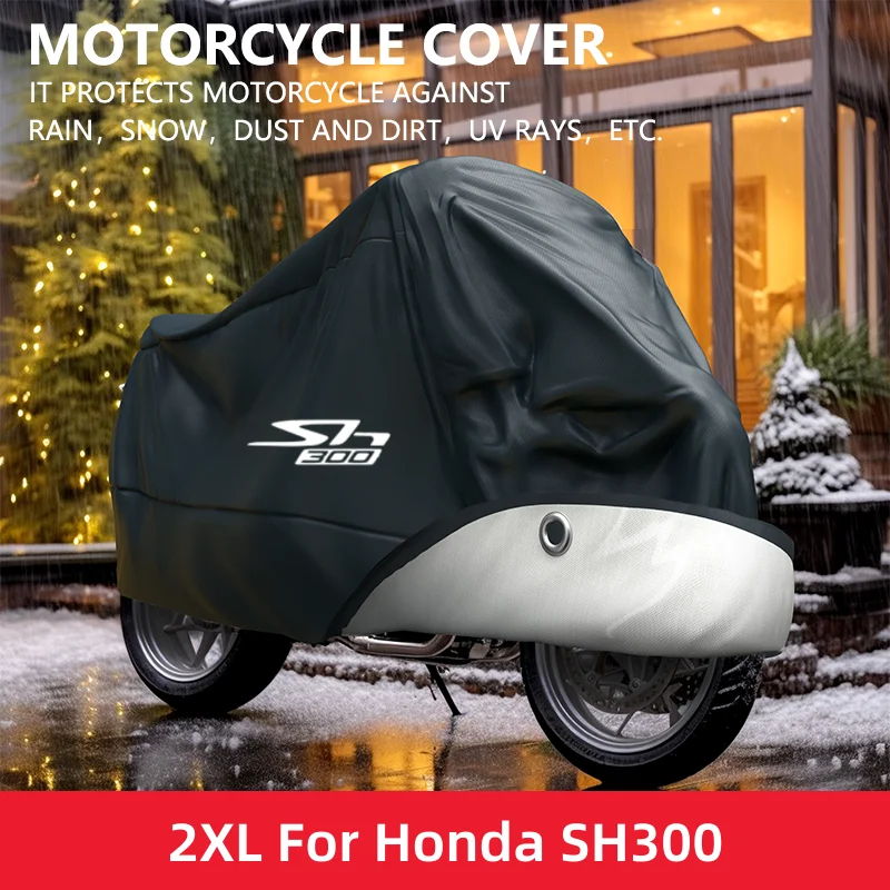 

For Honda SH300 SH 300 SH300I SH 300I I Motorcycle Cover Outdoor Uv Protector Dustproof Rain Covers