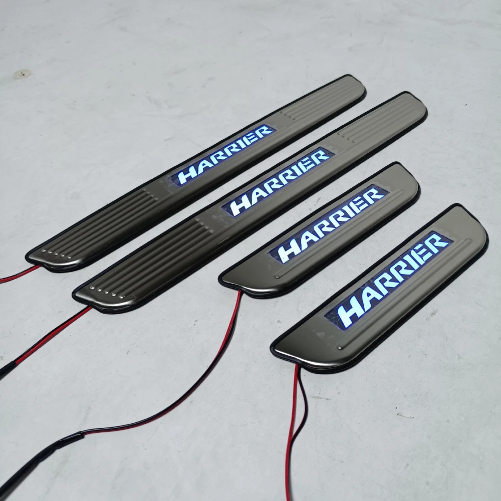 Подходит для Toyota Harrier XU60 светодиодный светильник на пороги накладка порог