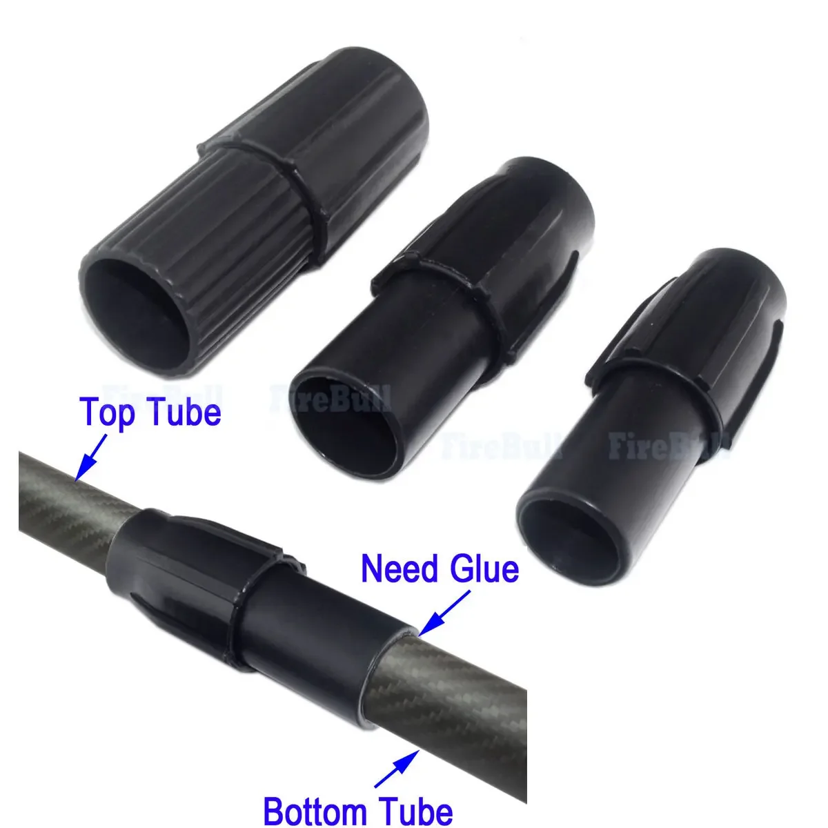 

Телескопические соединители для труб VWINRC, черные, 2 шт.