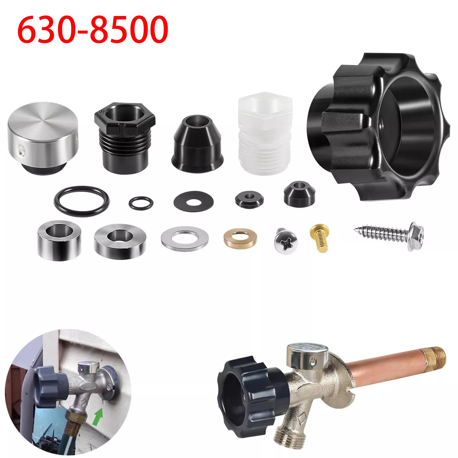 Настенный гидрант MX 630-8500 полный сервис для мастера уличный Набор ремонта