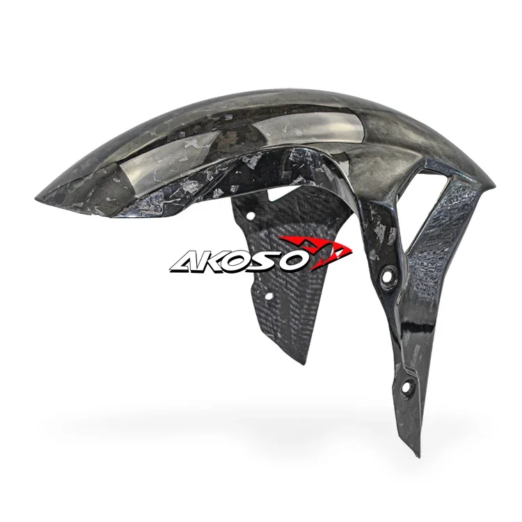 

100% чистое 3K полностью углеродное волокно мотоциклетное переднее крыло Hugger брызговик для BMW S1000RR S1000R M1000RR 2024 2020 2021 2022 2023