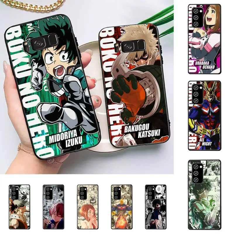 

My Hero Academia Phone Case for Samsung J 2 3 4 5 6 7 8 prime plus 2018 2017 2016 core