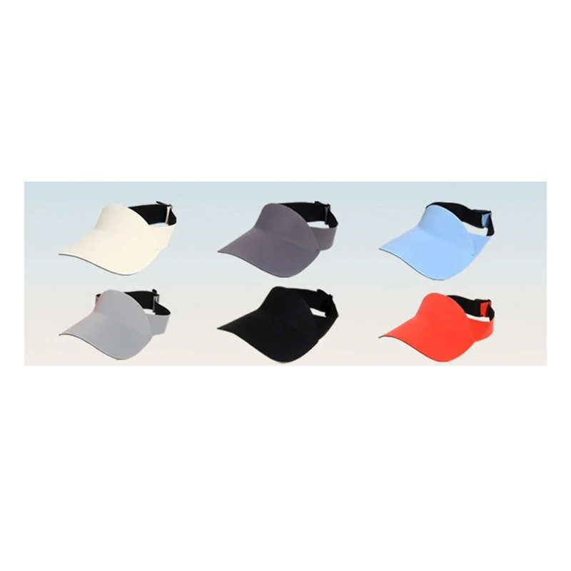 

Women's Spring And Summer Sports Sun Hat Adjustable Acrylic Anti-UV Top Air Tennis Running Sun Hat