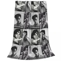 cole sprouse collage riverdale archie comics jughead jones knitted blankets flannel super soft throw blankets for bed bed rug 09