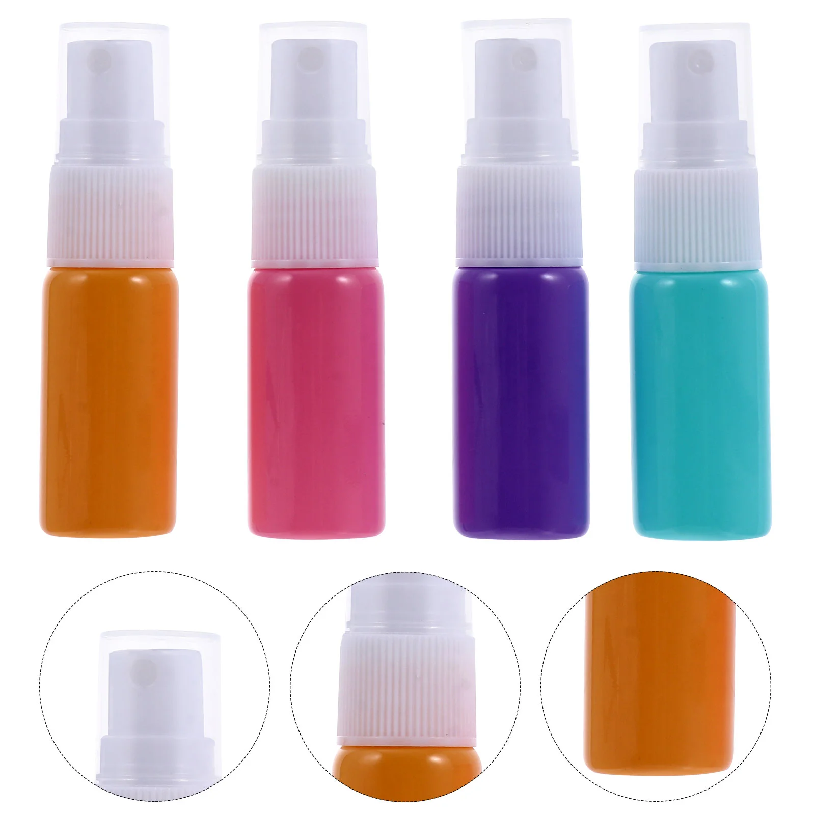

8Pcs 10ML Refillable Essential Oil Bottle Glass Sprayer Bottle Travel Supplies
