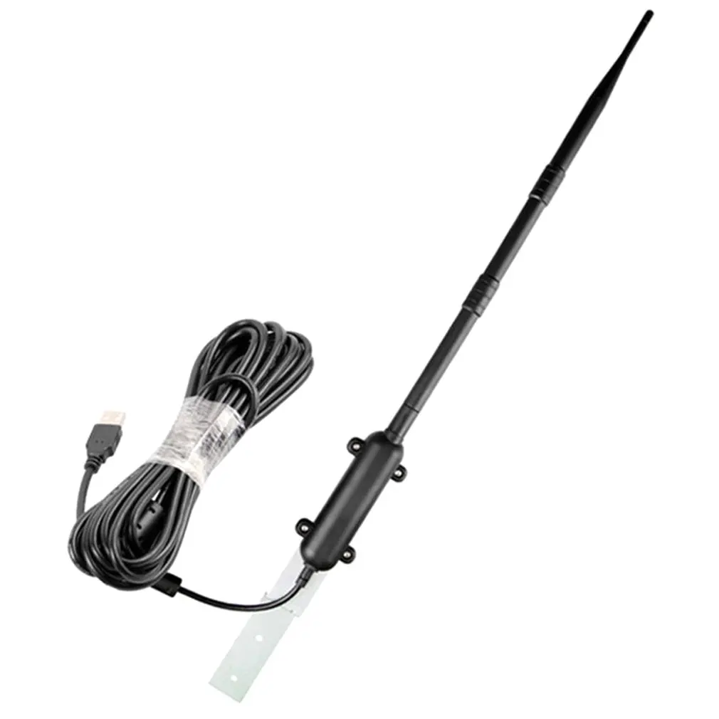 

High Power Outdoor Wifi Usb Adapter Wifi Antenna 802.11B/G/N Signal Amplifier Usb 2.0 Wireless Network Card Receiver