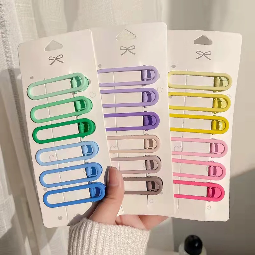 

2022 New Designer Alloy Hair Clips Sets Women Girls Wholesale Custom Metal Hairpin Set for Kids Hair Accessories Barrette Summer