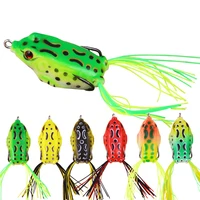 new frog silicone bait 10cm 11cm 12cm fishing soft lure spinner squid thunder frog jig soft bait sea ice fishing