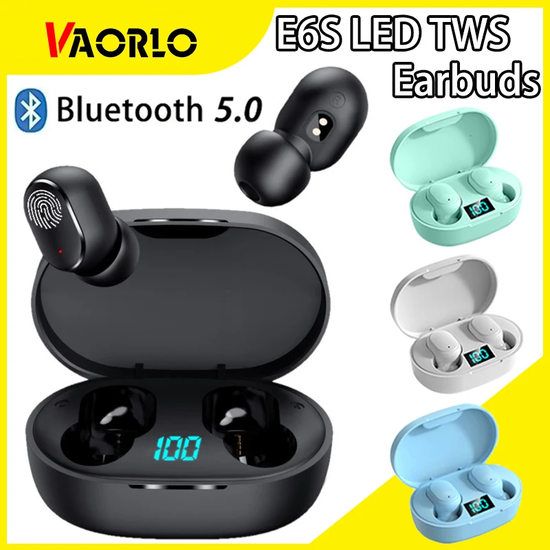 Водонепроницаемые наушники VAORLO TWS Bluetooth 5.0 с микрофоном