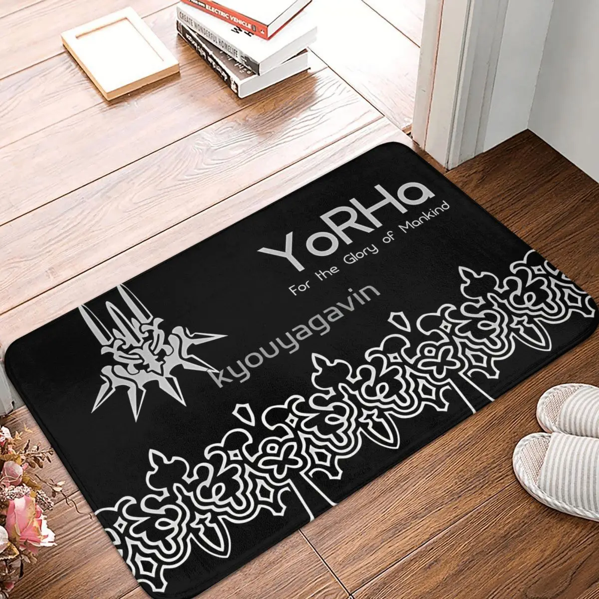 For The Glory Of Mankind Drakengard Drag-on Dragoon Game Bedroom Mat Rug Home Doormat Kitchen Carpet Balcony