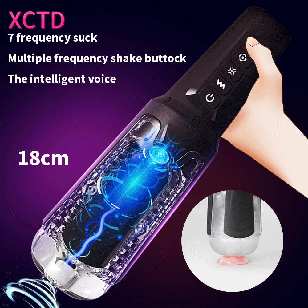 Чашка для мастурбации Глубокая глотка настоящая Вагина сильное сосание пенис