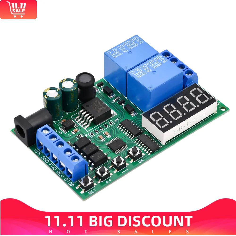 

Релейный модуль IO53A02 DC 5-24 В, 0,1-999 мин.