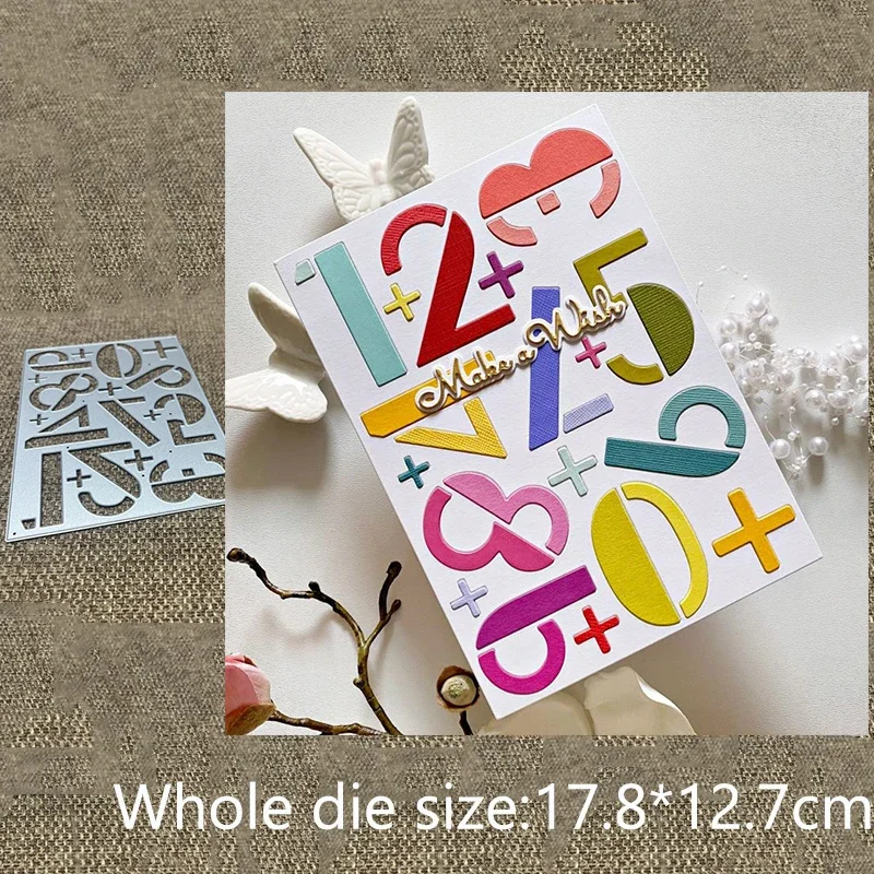 Новый дизайн металлический трафарет для рукоделия форма вырезания серия