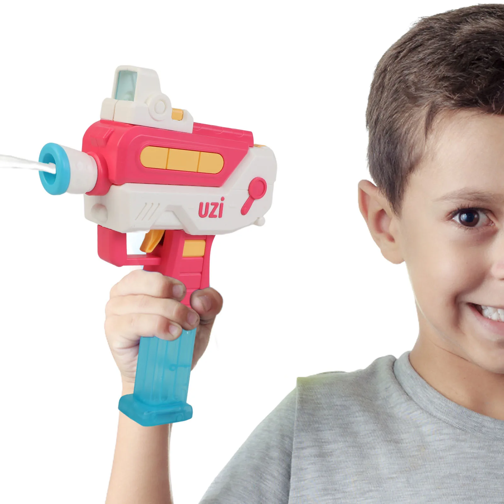 

Water Shooter For Kids & Adults Durable Battery Powered Automatic Long Range SoakerFor Summer No Leakage For Pool