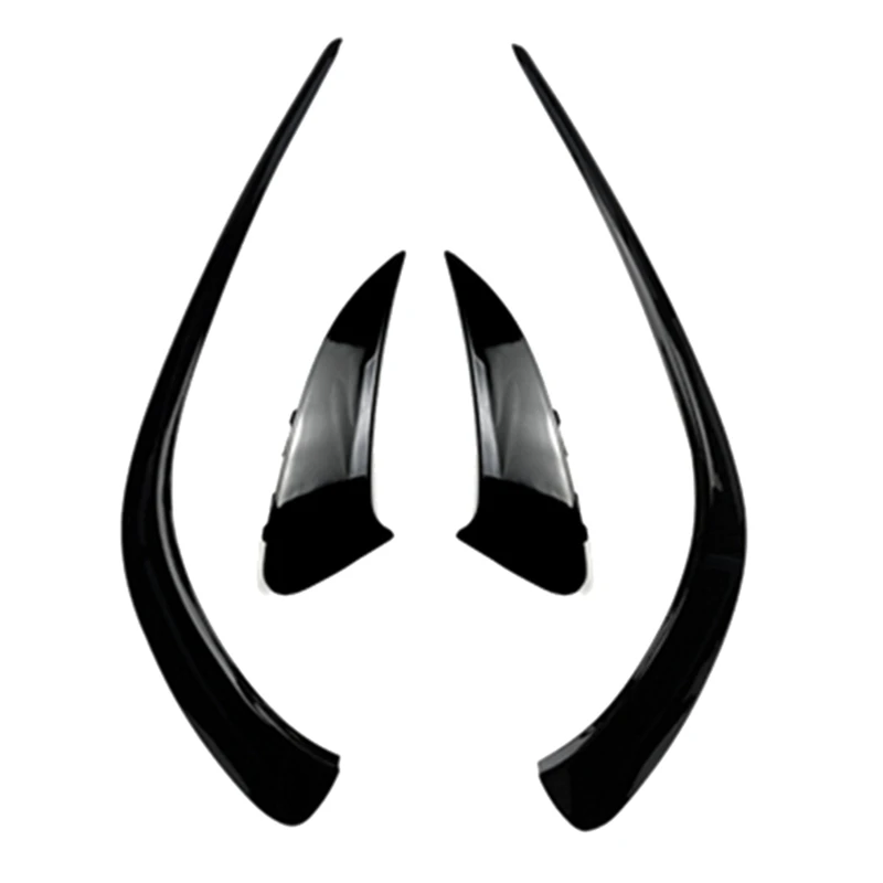 Сплиттер переднего и заднего бампера для Mercedes-Benz CLA C118 CLA200 260 2020 + 4 шт.