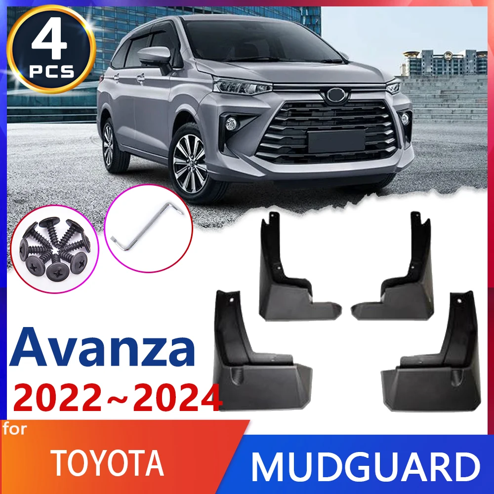 Для Toyota Avanza Veloz W100 W150 MK3 3-й 3Gen 2022 ~ 2024 2023 Автомобильное крыло брызговики товары для