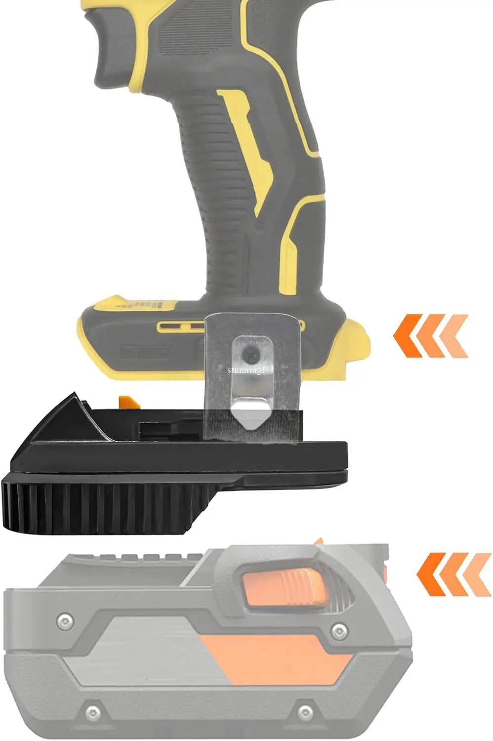 Преобразователь адаптера аккумулятора для RIDGID AEG 18 в преобразователь литиевой