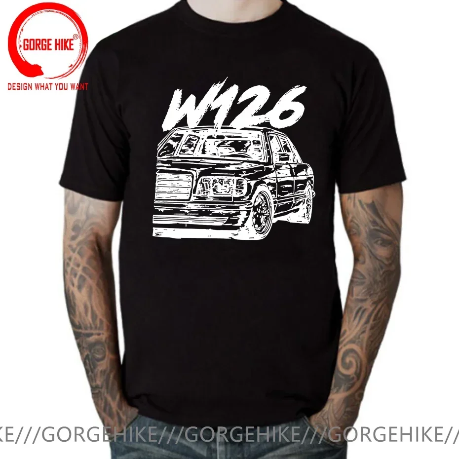 Забавная Glstkrrn W126 футболка с классическим юмором коллекция 2023 года великолепная