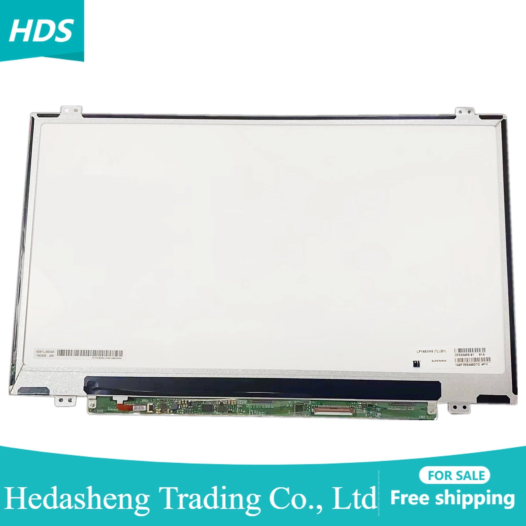 

LP140WH8 TLB1 14.0‘’fit N140BGE-LB2 1366X768 LP140WHU TL A1 HD LVDS 40 Pins Replacement