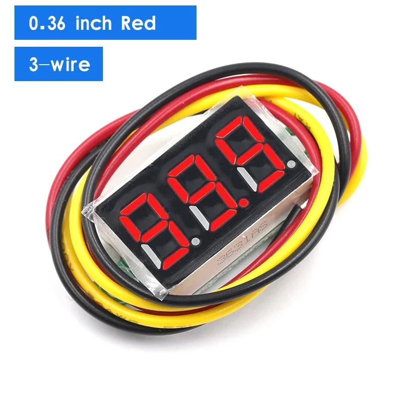 

Мини LED Цифровой Вольтметр 0-100В