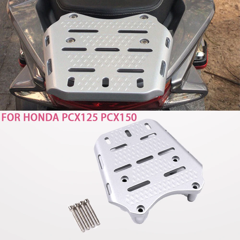 

Motorcycle Rear Storage Box Luggage Box Rack Support Shelves Shelf Panel Bracket Applicable to Honda PCX 125 150 PCX150 PCX125