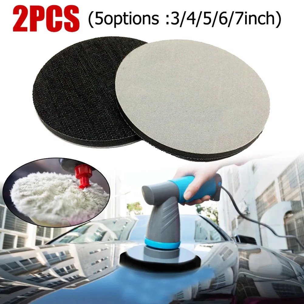

2pcs Car Polishing Pad Car Orange-peel Removal Polishing Pad 3/4/5/6/7inch Single Wetsanding Alternative Polishing Disc
