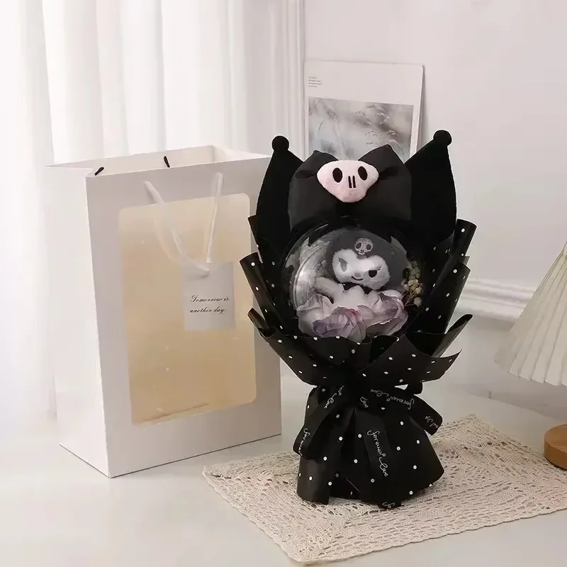 Sanrio мягкий цветок Бобо шарик Kawaii My Melody Cinnamoroll Kuromi мультфильм плюшевая кукла Декор