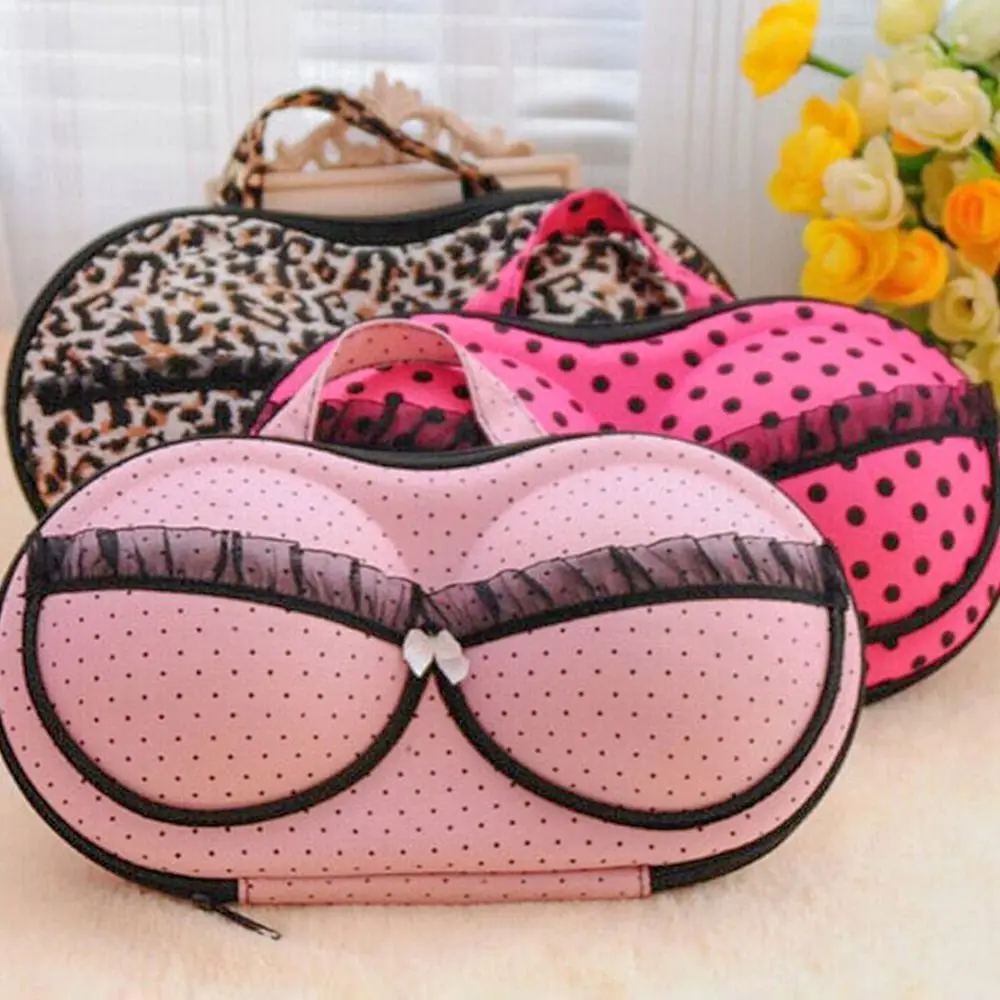 

Portable Protect Holder Accessories Supplies Home Organizer Bra Box Travel Storage Storage Bag Bra Storage Box